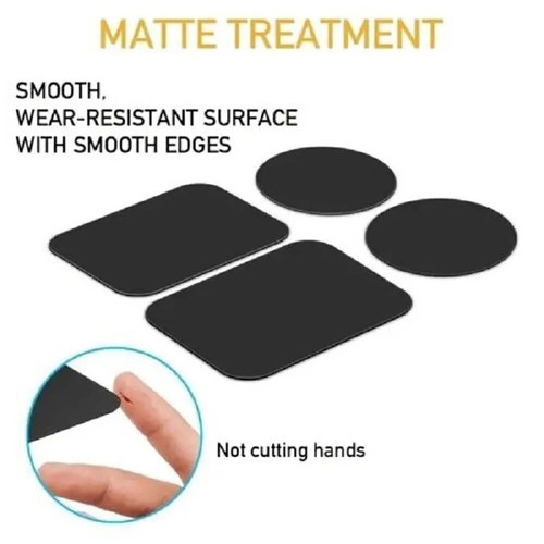 Magnetic Car Phone Holder Replacement Mobile Metal Plate Sticky Phone Plate LOT - Zdjęcie 6 z 17