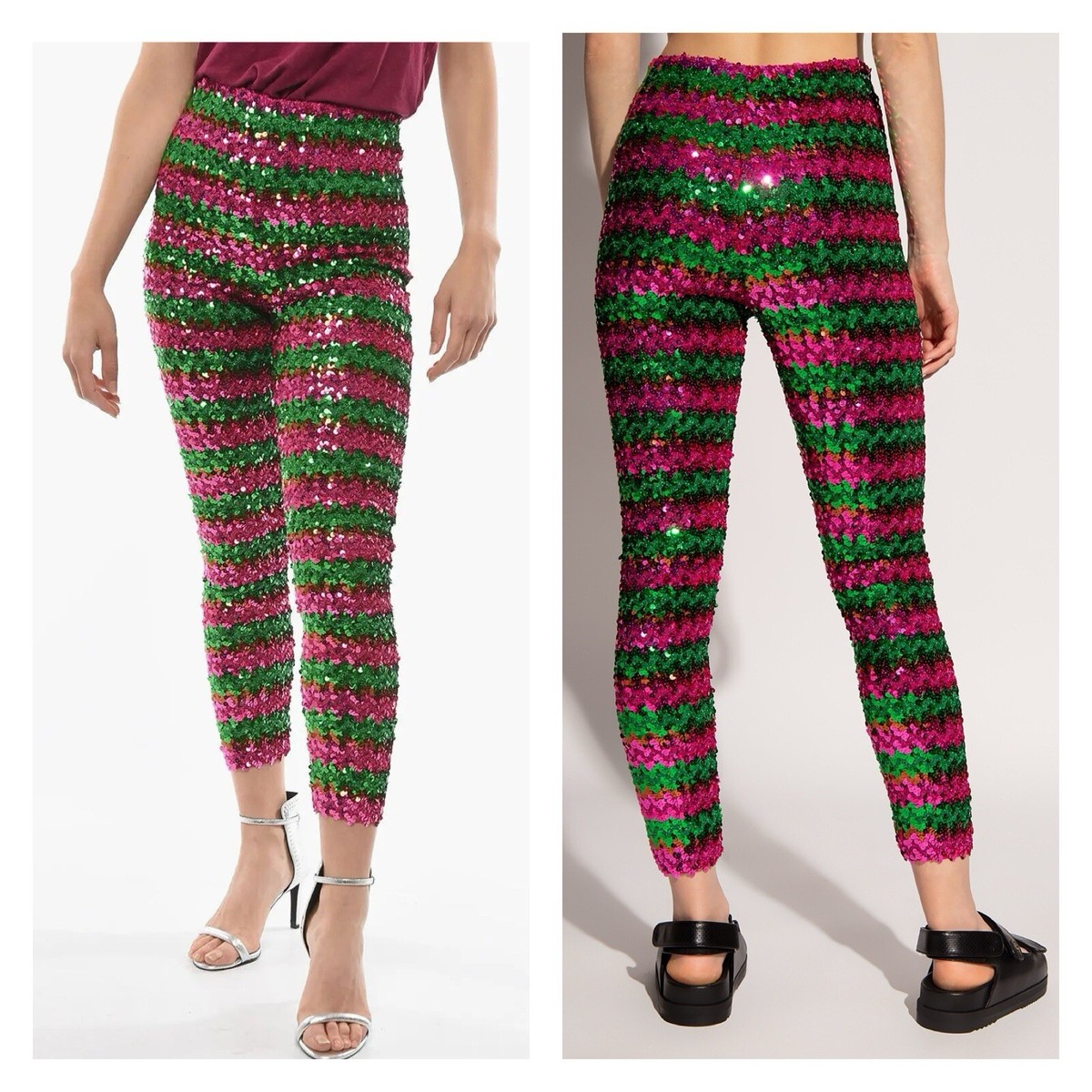 マ時　GUCCI グッチ FW2009 Sequin Pants パンツ マ時様専用 GUCCI グッチ FW2009 Sequin Pants パンツ