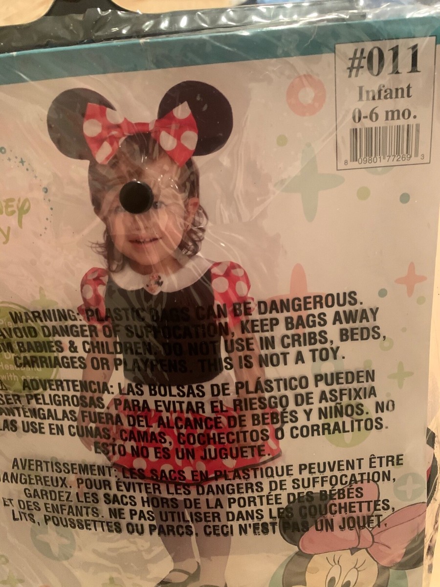 ell Disney Baby Minnie Mouse Costume Size 0-6 Months | eBay