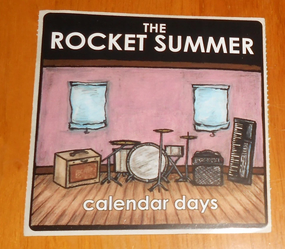 the-rocket-summer-calendar-days-sticker-original-promo-square-4x4-ebay