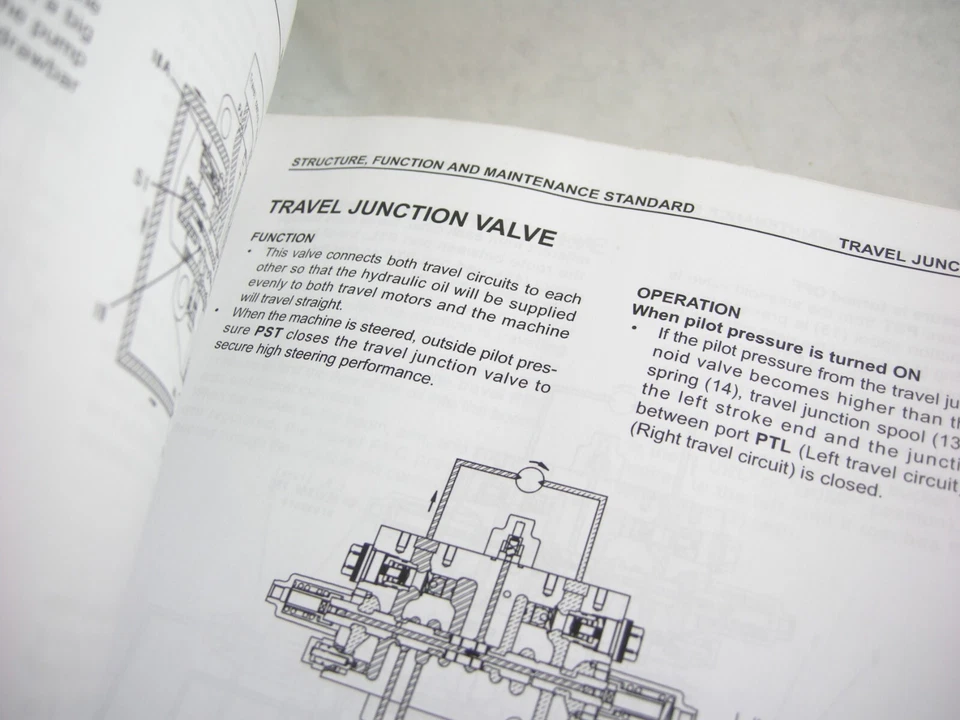 Komatsu PC228US-3 PC228USLC-3 Excavator Shop Service Repair Manual Book OEM - Image 3 of 4