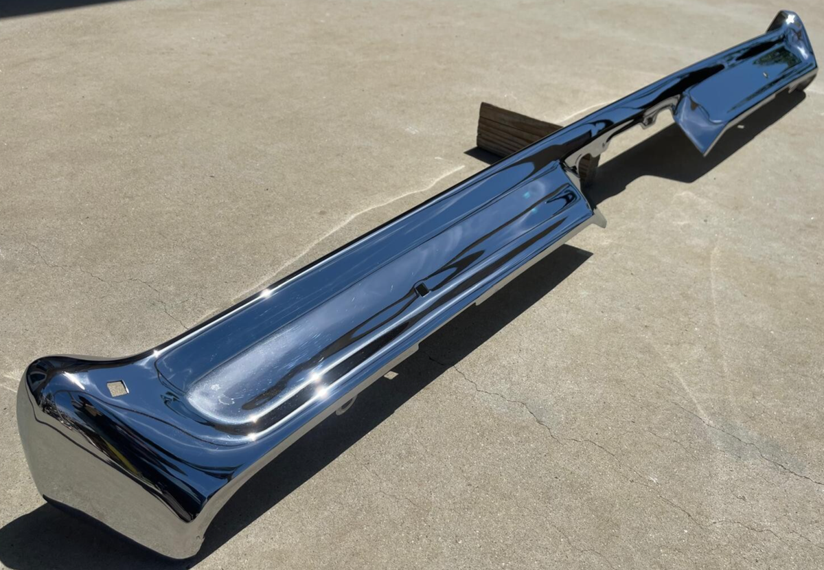 X Fairlane Front Triple Chrome Plated Bumper 1964 64 Ford OEM for