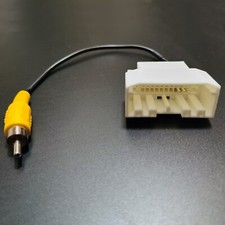 Adaptador de cable de arnés de cableado RCA para cámara Ram C/V 2012-2016 pantalla de fábrica OEM