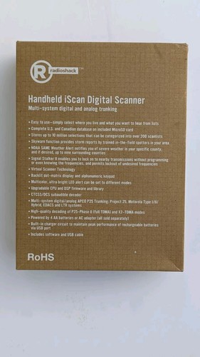 RadioShack Iscan Pro-668 Digital Radio Scanner Plus Extras Tested - Picture 8 of 9