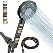 FEELSO High Pressure Shower Head with Handheld Spray Combo, Filtered ShowerHead