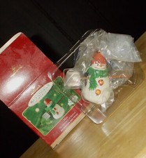 HALLMARK KEEPSAKE  2000  THE SNOWMEN OF MITFORD  MAX  ORNAMENT  NIB