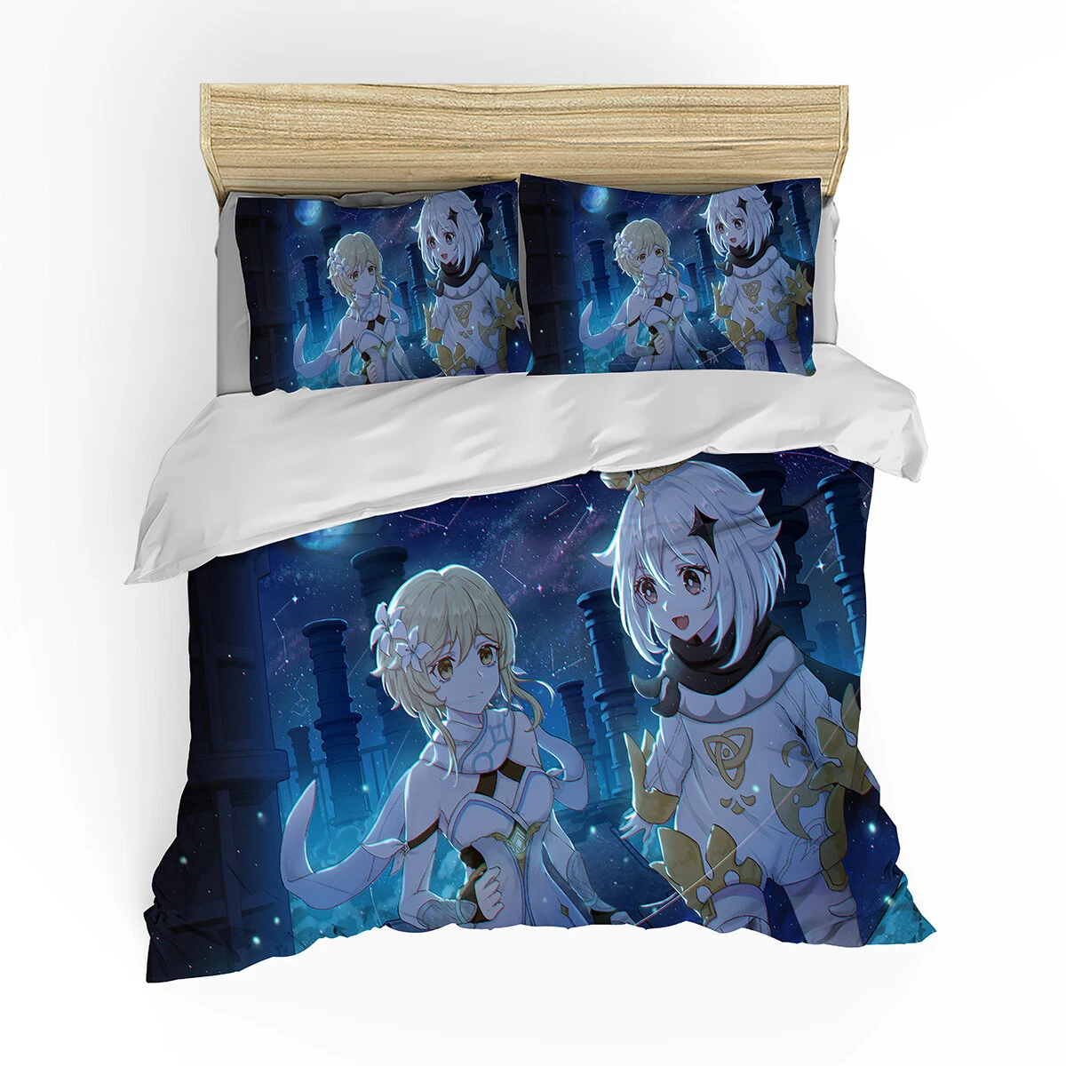 Genshin Impact Bedding Set, Bedroom Decoration