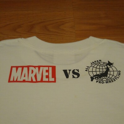 New All Japan Pro Wrestling Great Muta Spider Man t shirt M New All Japan Pro Wrestling Great Muta Spider Man t shirt M