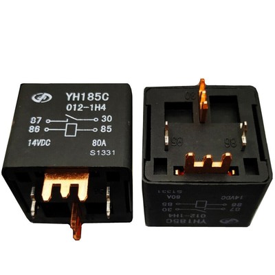 10PCS YH185C-012-1H4 12VDC Automotive Relay 4Pins 80A 14VDC #W2