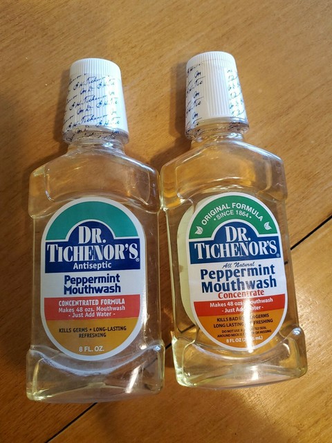 Lot of (2) Dr. Tichenor's Antiseptic Natural Mouthwash ...