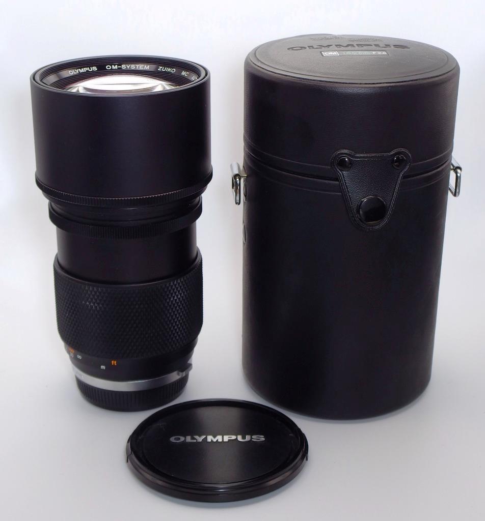 Olympus OM System Zuiko 180mm f/2.8 MC AUTO-T LENS w/Case Olympus OM System Zuiko 180mm f/2.8 MC AUTO-T LENS w/Case