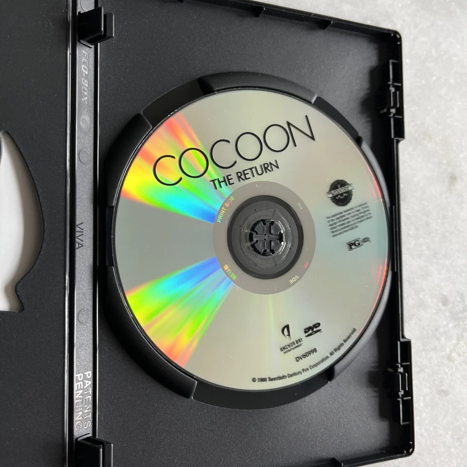 Cocoon 2: The Return (DVD, 1988) Steve Gutenberg, Jessica Tandy, Don Ameche, OOP - Image 3 of 3