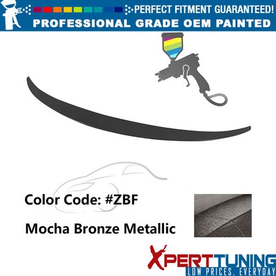 For 11-15 Hyundai Elantra (Avante MD) Euro Style Trunk Spoiler Wing Lip ZBF Gray