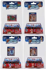 WORLDS SMALLEST MOTU Masters of The Universe Bundle Set  4 Mini Figures  He-Man