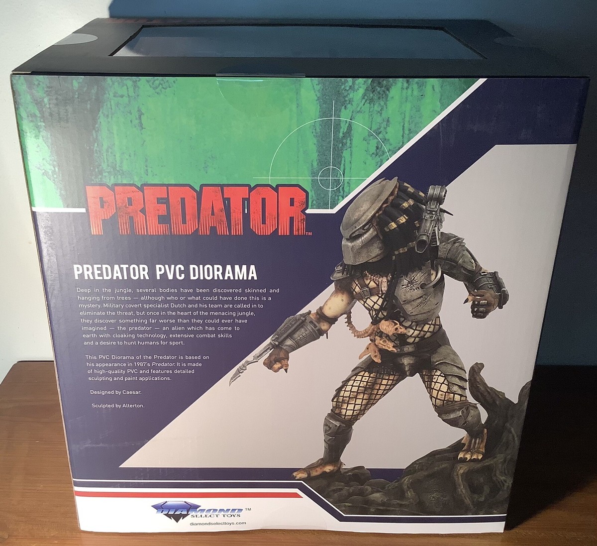 PREDATOR PVC DIORAMA JUNGLE GALLERY DIORAMA DIAMOND SELECT | eBay