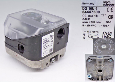 KROM SCHRÖDER  DG 10 U-3  Druck Wächter  14-3 #6390