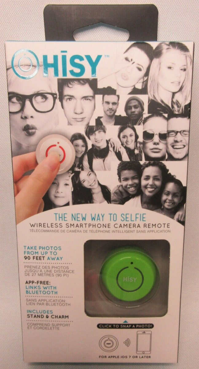 HISY Wireless Smartphone Camera Remote H260G for Apple iOS or Later NOS