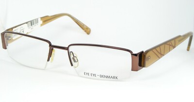 EYE EYE Denmark METROPOLIS PA.153B C.1316 COPPER EYEGLASSES GLASSES 52-19-142mm