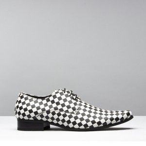 mens checkered shoes
