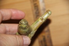 Canary  Celluloid Plastic Whistle Vintage Antique Bird Child's Toy