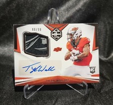 2021 Chronicles DraftPicks Limited Rookie Patch #26 Tylan Wallace Auto Patch /99