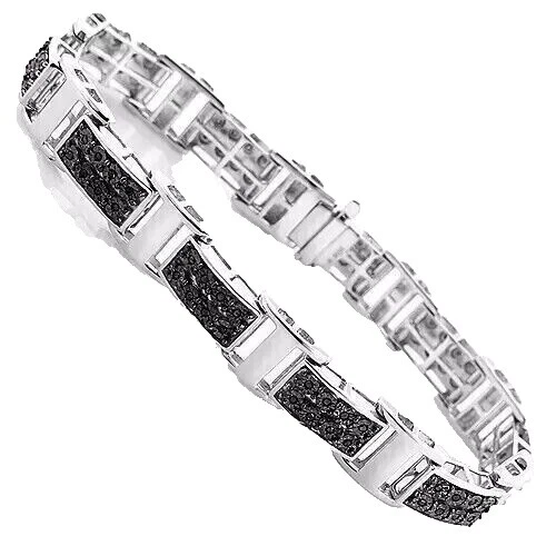 Joyería de Piedra de Jade oro blanco para hombres