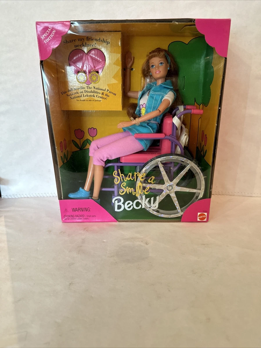 Share a smile hotsell becky barbie doll