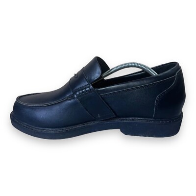 Apex Lexington LT200M Orthopedic Penny Loafers Black Men display picture 2