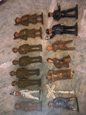 Vintage 1930s Manoil Barclay Lead Toy Soldier Police Officer Sign Figure Lot 15