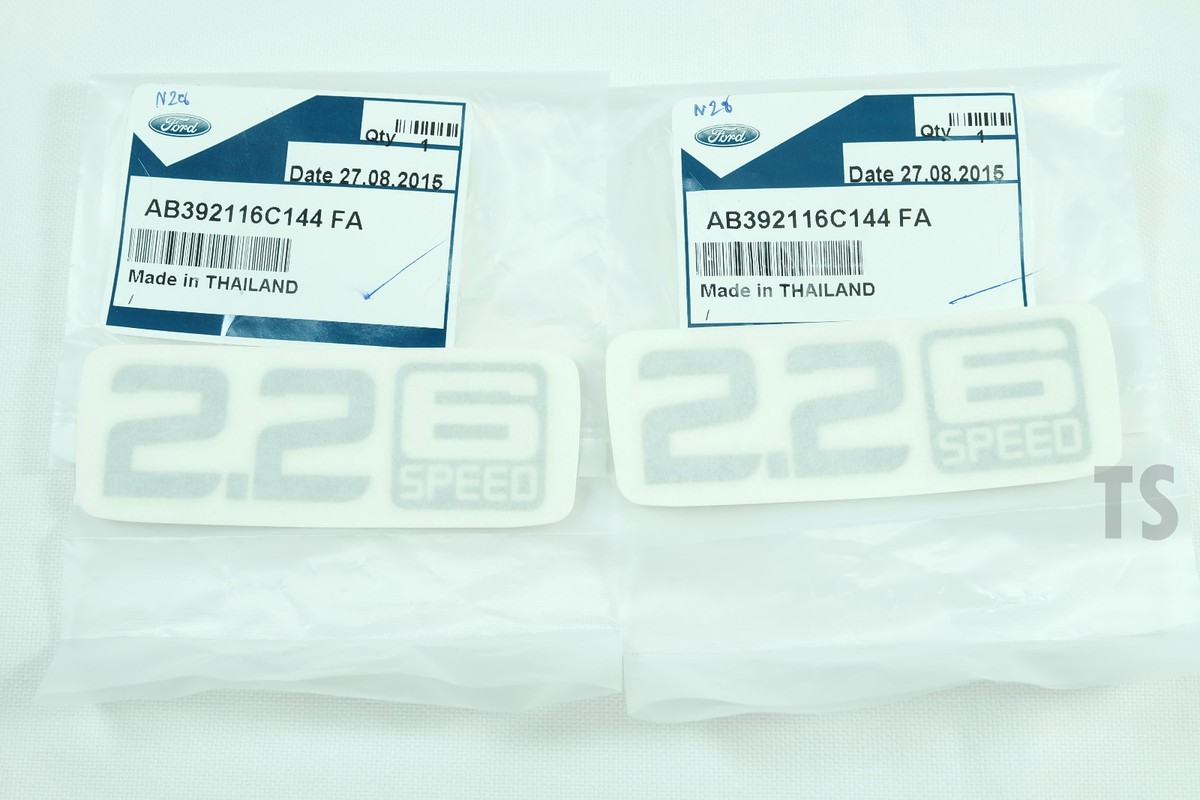 Pair Sticker 2.2 6Speed Genuine Decal Fit Ford Ranger Pickup Truck