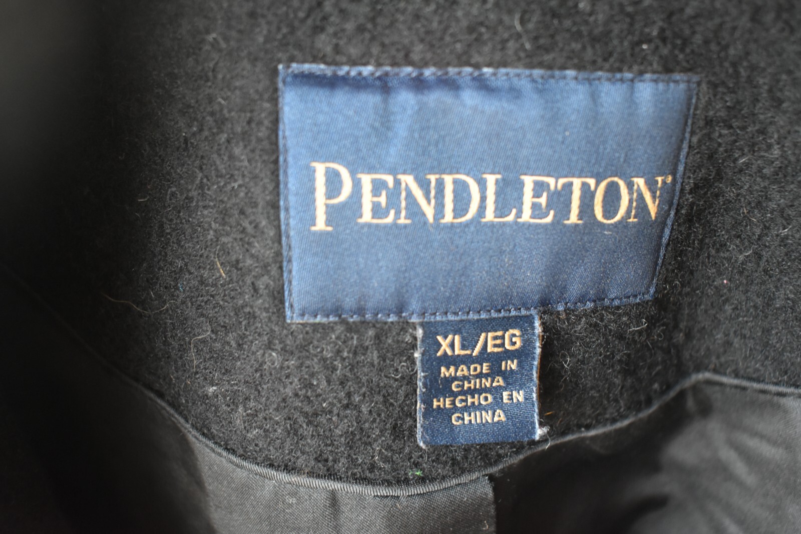 Pendleton Women’s Wool Blend Walker Coat Cream Pl… - image 3