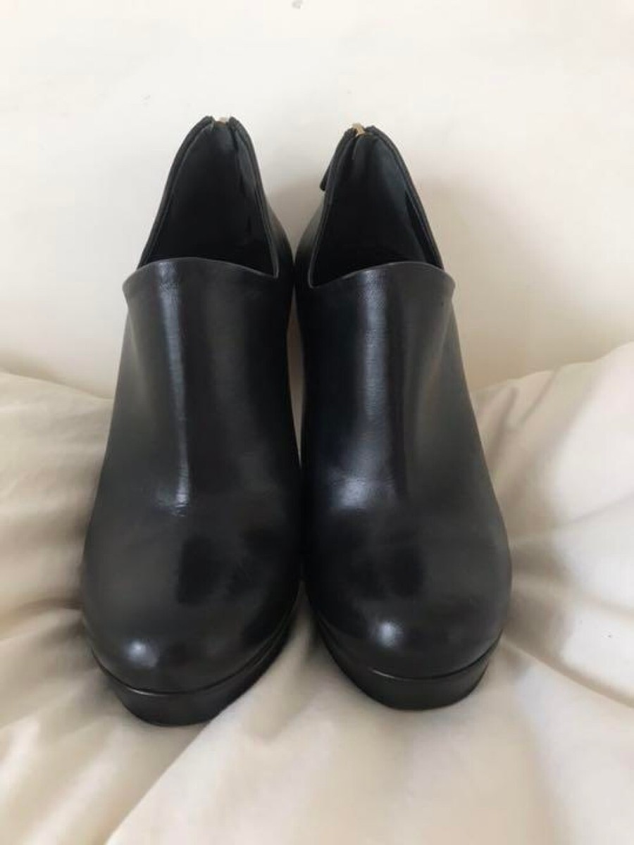 Gucci Boots Heel Short Leather Black EU36/US6 38888c | eBay Gucci Boots Heel Short Leather Black EU36/US6 38888c | eBay