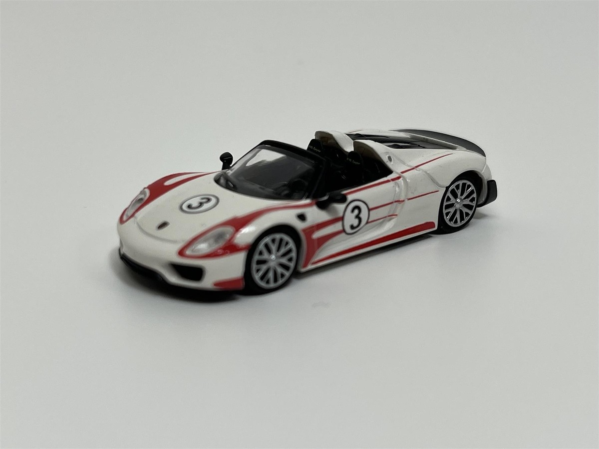 Porsche 918 Spyder Salzburg Racing Design 2013 White 1 87
