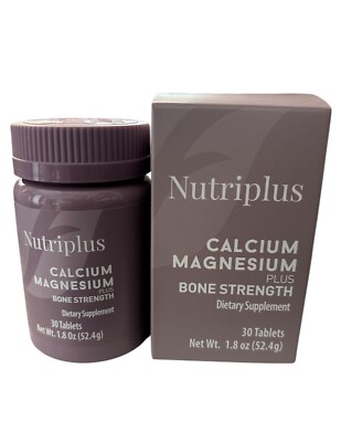Magnesium and calcium BONE STRENGTH nutriplus Farmasi  Exp 6/27 FREE SHIPPING