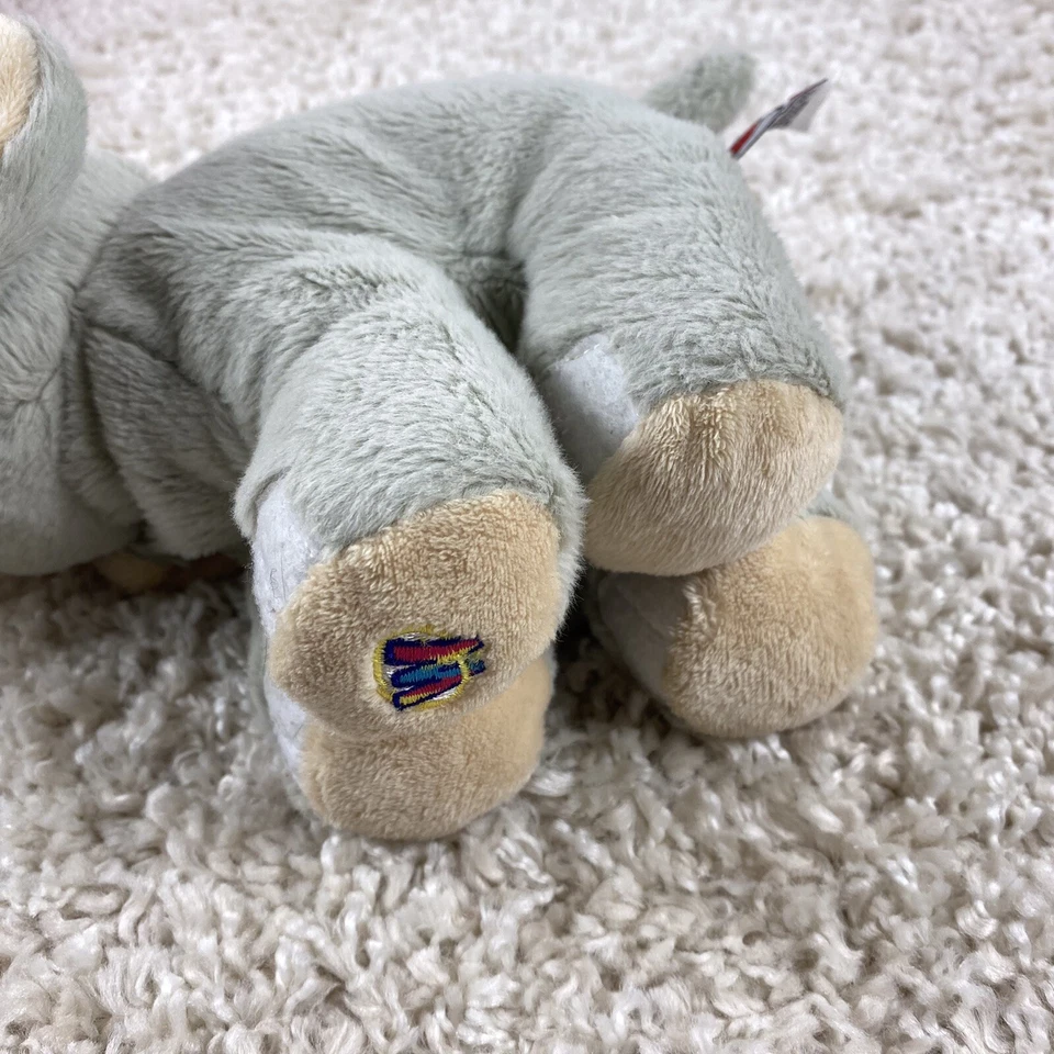 GANZ Webkinz Velvety Elephant kids stuffed animal NO CODE  - Image 3 of 4