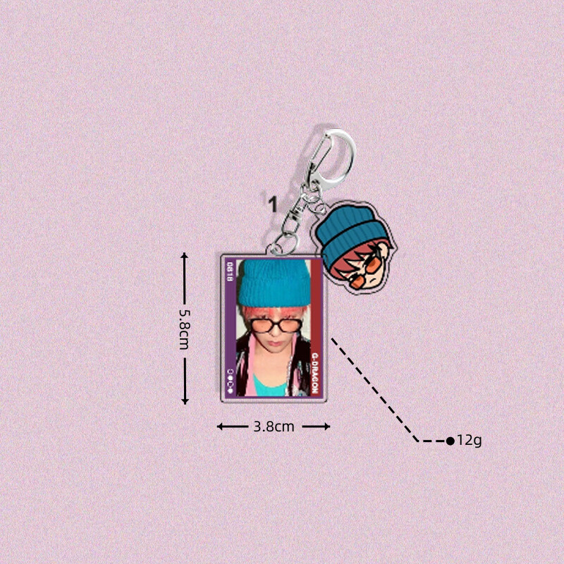 Kpop BIGBANG G-DRAGON POWER Pendant Bag Accessory Keychain | eBay