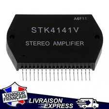STK4141V AMPLIFICATEUR AUDIO STEREO HYBRID IC ZIP18 (1720)