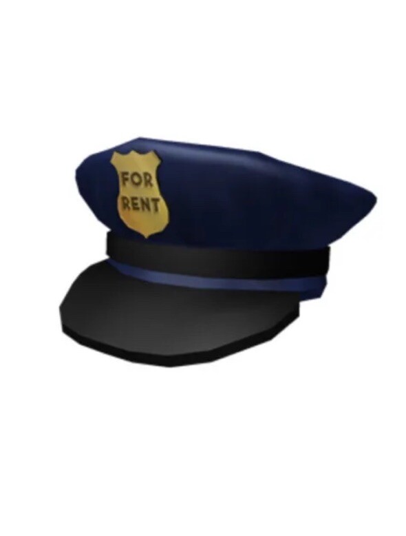 Roblox Action Collection Rent A Cop Police Officer Hat Code Sent Messages  Cop