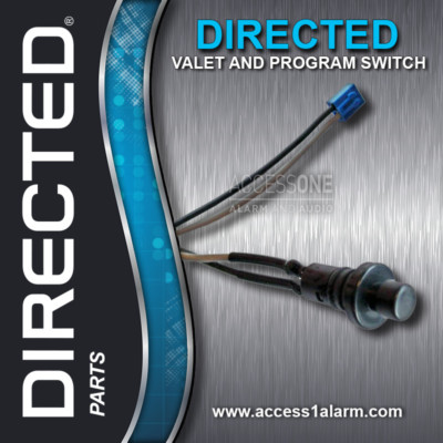 Directed Valet Override and Programming Momentary Push-button Switch 