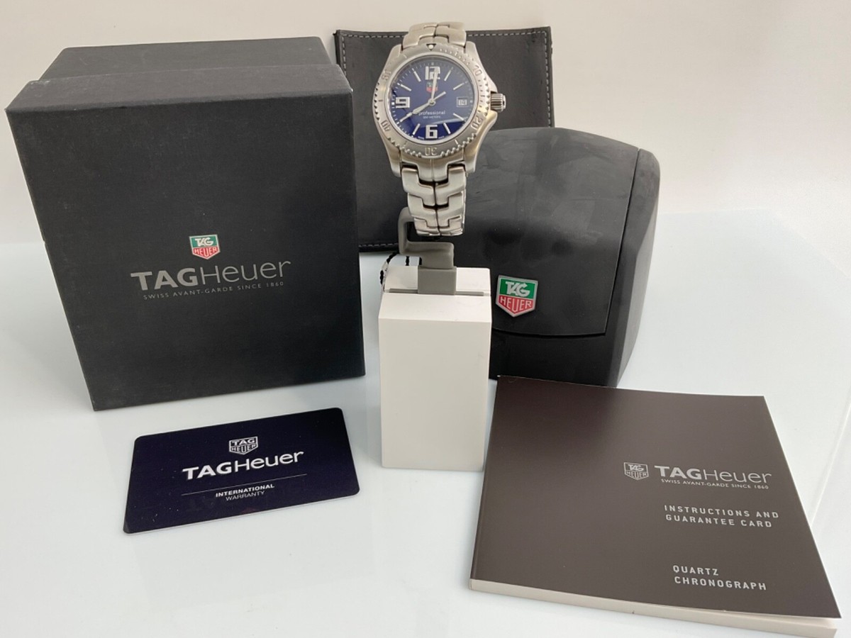TAG HEUER PROFESSIONAL 200 METERS WT1211 NEW! OLD STOCK WATCH