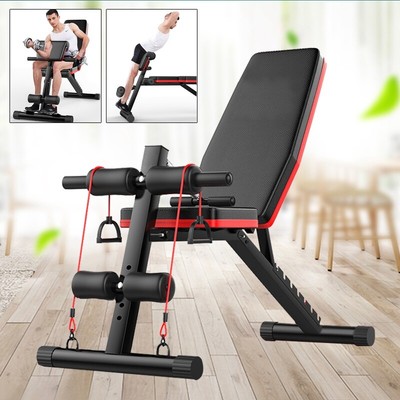 Adjustable Sit Up Abdominal Bench Press At Home Gym For Ab Exercise Fitness Benches