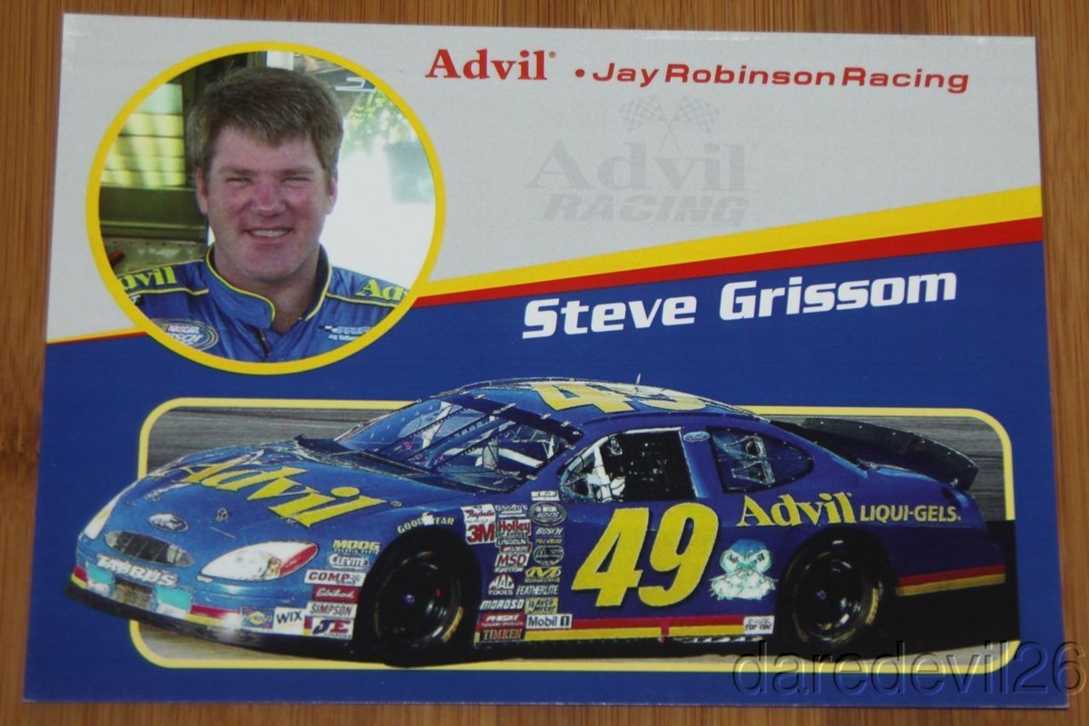PSA9 2005年　カードダス　ずかんカード　サンダー　プリズム　レインボー 2005 Steve Grissom Advil Ford Taurus NASCAR Busch postcard | eBay