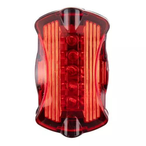 2 Stück Fahrrad Rücklicht 5 LED rot Sicherheit hinten blinkend 6 Modi AAA batteriebetrieben - Bild 3 von 19