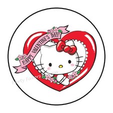 30 HAPPY VALENTINES DAY ENVELOPE SEALS LABELS STICKERS PARTY FAVORS 1.5"