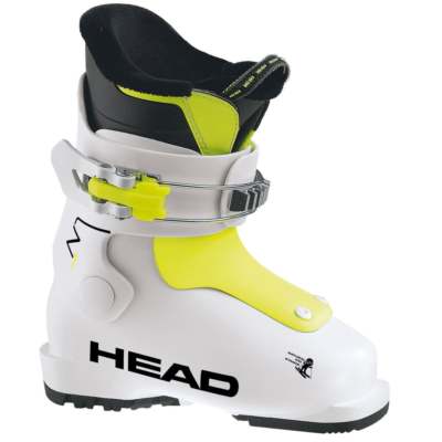 HEAD kids ski boots little kids alpine ski boots white/yellow Head