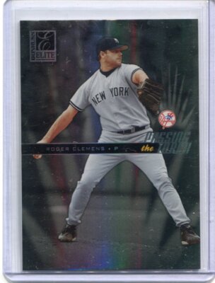 2004 Donruss Elite - ROGER CLEMENS - Passing the Torch Silver - YANKEES #d 2/100