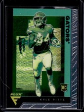 2021 Panini Chronicles Draft Picks #249 Kyle Pitts Flux Base Silver
