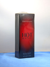 Davidoff Hot Water 110 ml/3.7 fl oz Men Eau de Toilette - SEALED in BOX NEW