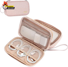 Travel Cord Organizer Case, Double Layers Tech Electronic Case, Travel Essential