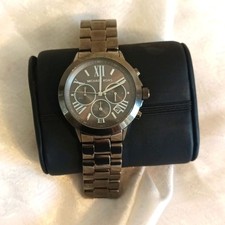 Michael Kors MK 6303 Bradshaw gray gunmetal band women's watch